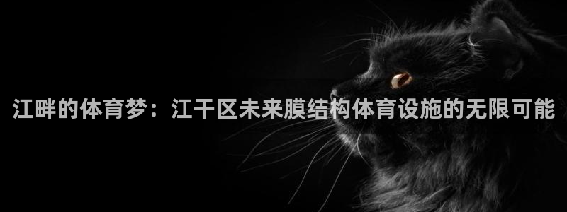 意昂5(KGAME)开户：江畔的体育梦：江干区未来膜