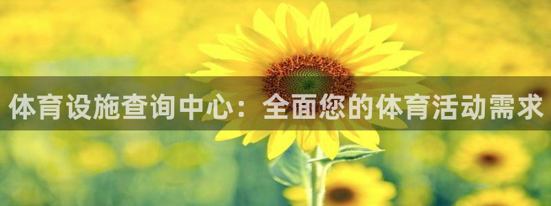 意昂5(KGAME)体育平台：体育设施查询中心：全面您的体育
